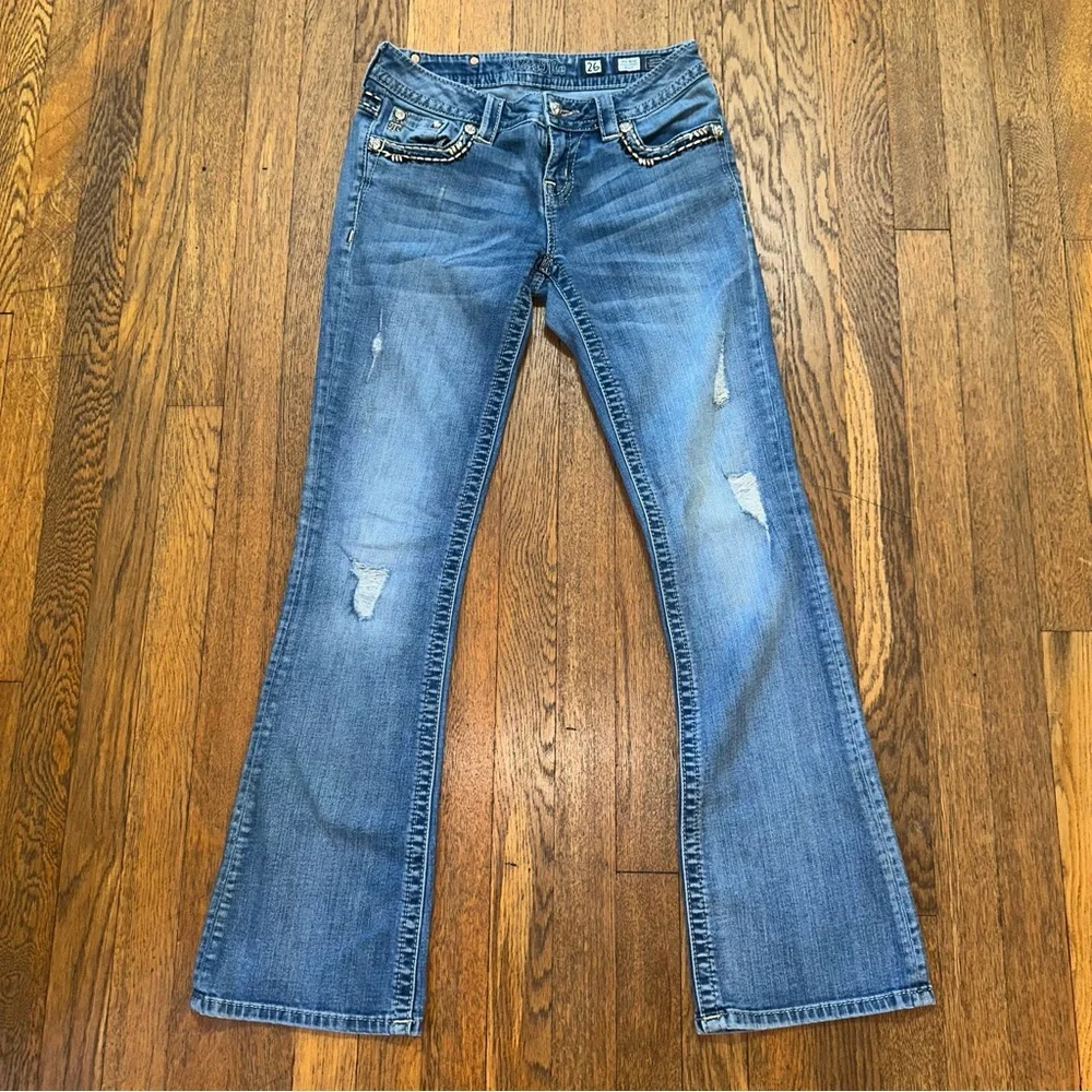 Miss Me Mid Rise Boot Jeans - Picture 4 of 5